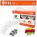 Set Da 9 Lampadina Led E14 A Sfera 6w 3000k Luce Calda - Foto miniatura 1